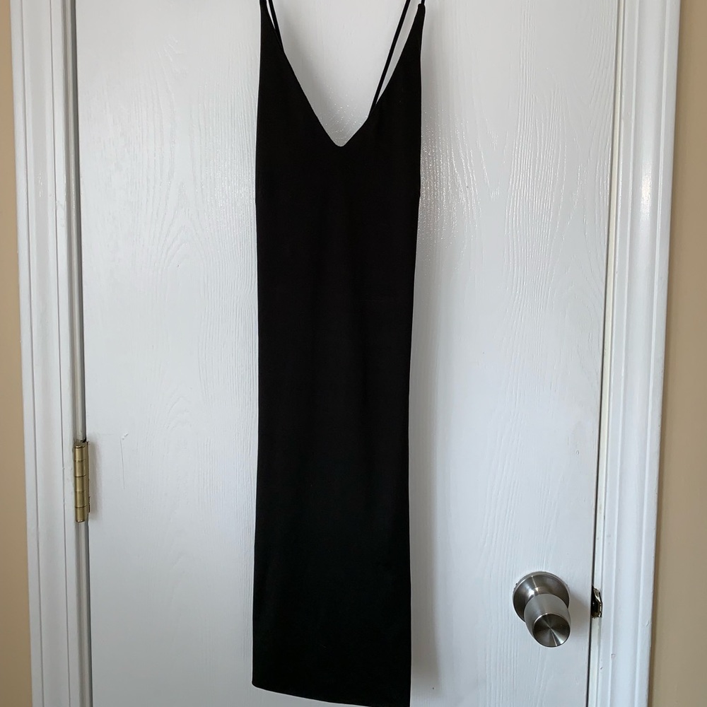 Black White Fox dress